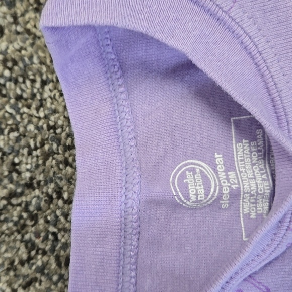 4 12 MONTH WONDER NATION PAJAMA SETS - Picture 7 of 13